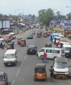 UniUyo Fence Main Gate, Ikpa Road, Uyo
